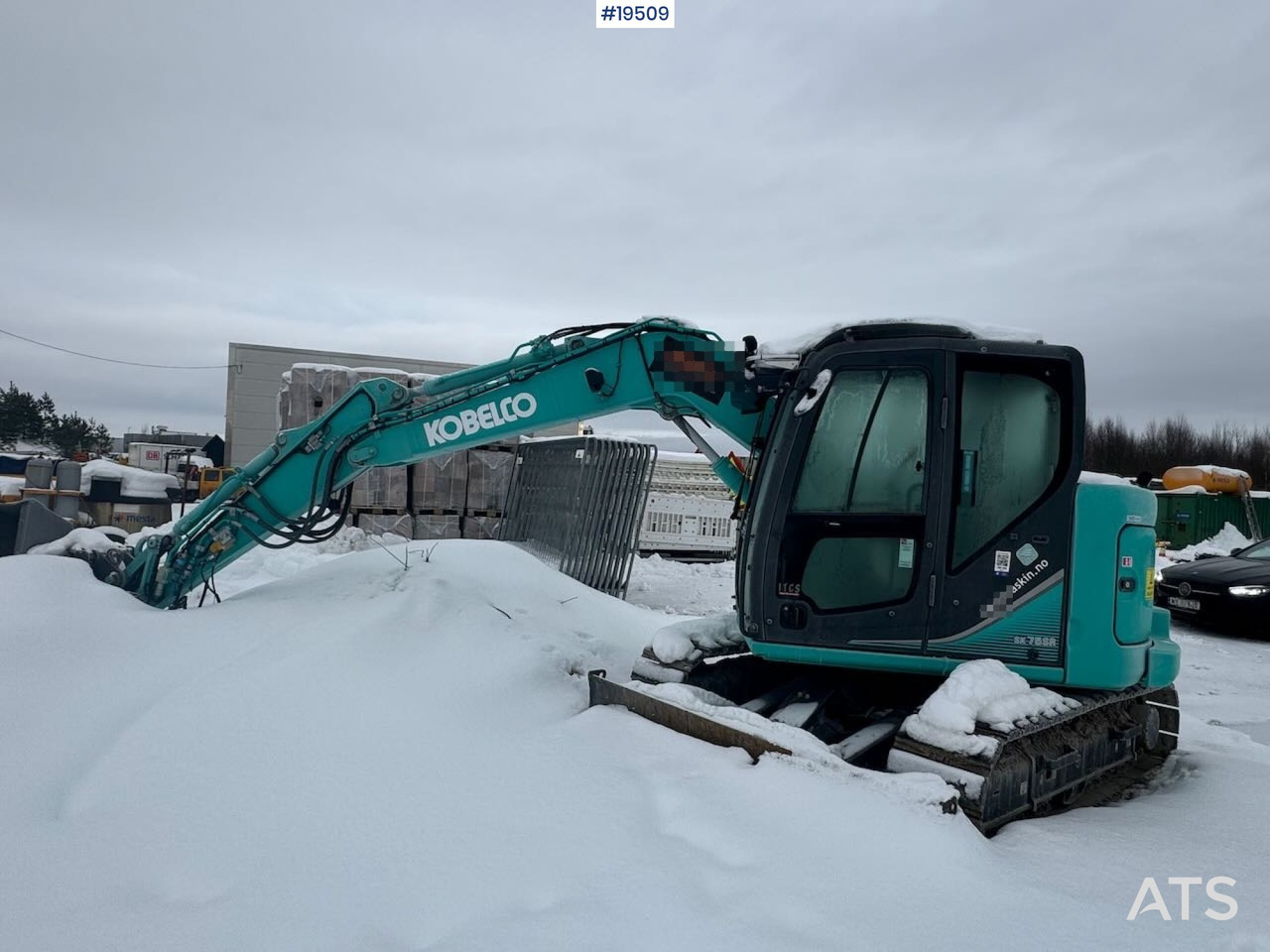 Kobelco SK75SR-3E - Ekskavaator: pilt 1 Kobelco SK75SR-3E - Ekskavaator: pilt 1