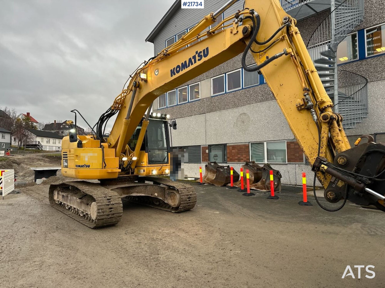 Komatsu PC228USLC-8 gravemaskin m/ 3 skuffer og rototilt. SE VIDEO - Lintekskavaator: pilt 1 Komatsu PC228USLC-8 gravemaskin m/ 3 skuffer og rototilt. SE VIDEO - Lintekskavaator: pilt 1