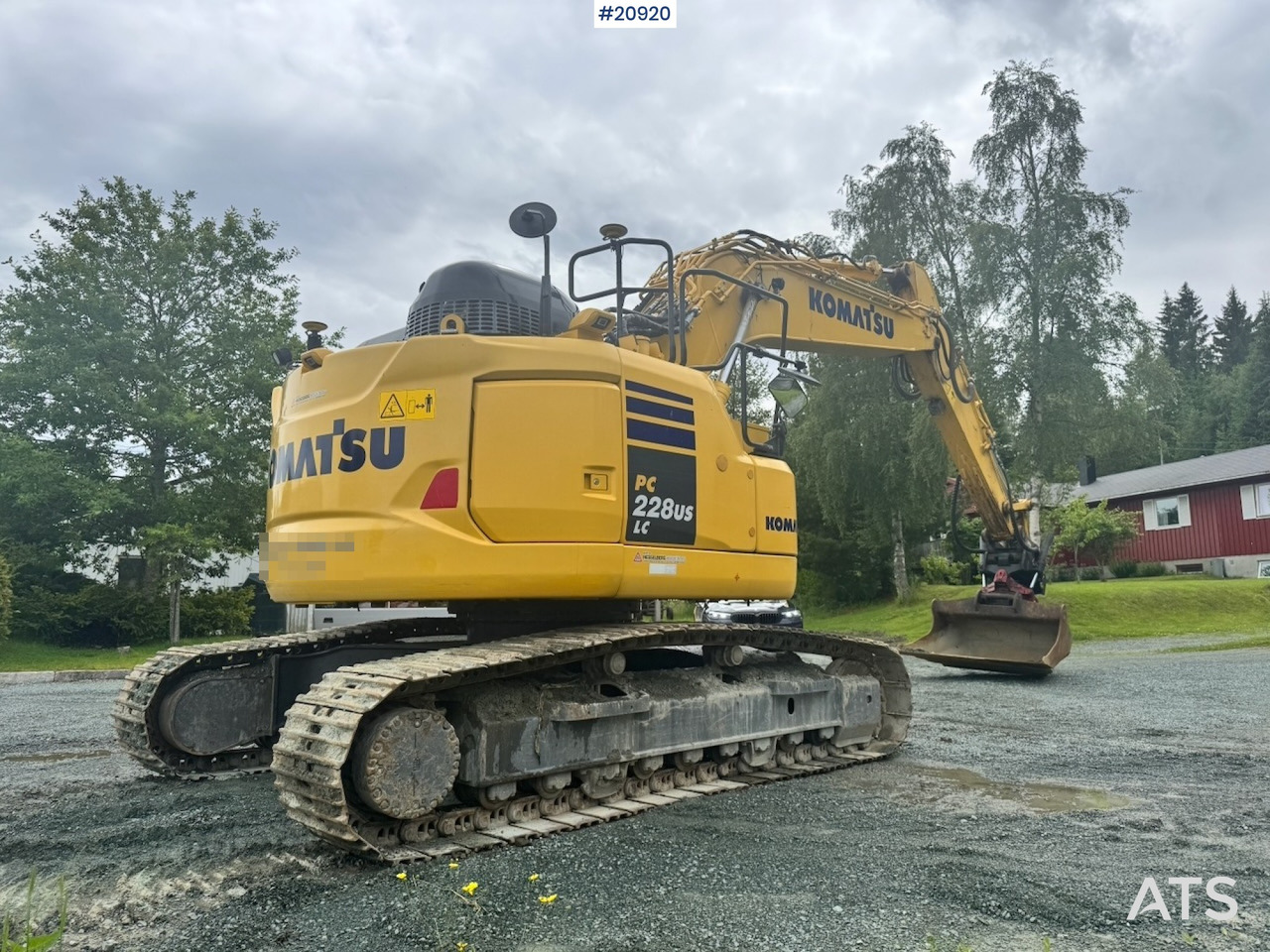 Lintekskavaator Komatsu PC229USLC-11: pilt 6