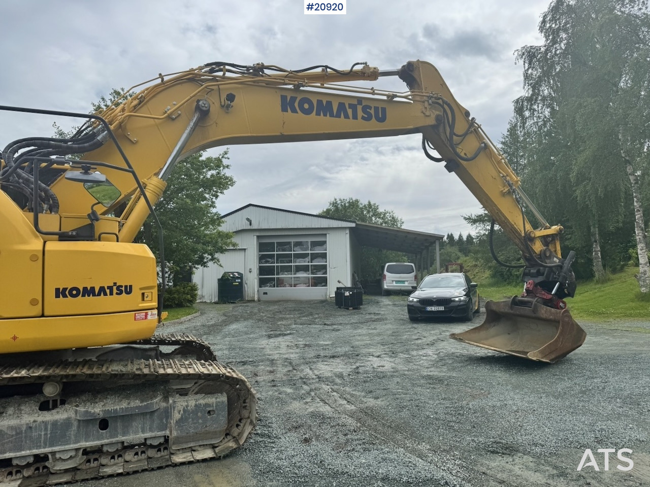 Lintekskavaator Komatsu PC229USLC-11: pilt 23