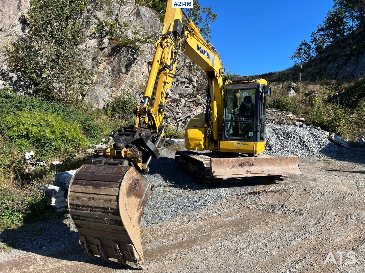 Komatsu PC78US - Lintekskavaator: pilt 4 Komatsu PC78US - Lintekskavaator: pilt 4