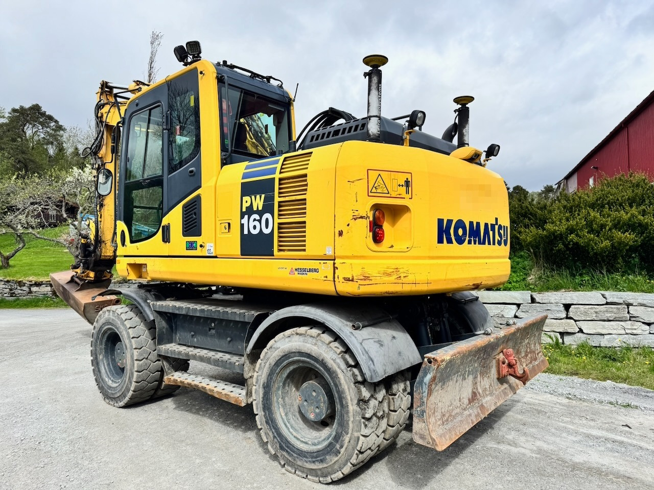 Komatsu PW160-8 - Rataslaadur: pilt 4 Komatsu PW160-8 - Rataslaadur: pilt 4