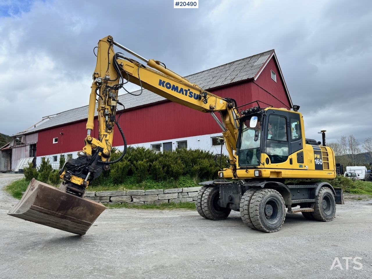 Komatsu PW160-8 - Rataslaadur: pilt 2 Komatsu PW160-8 - Rataslaadur: pilt 2