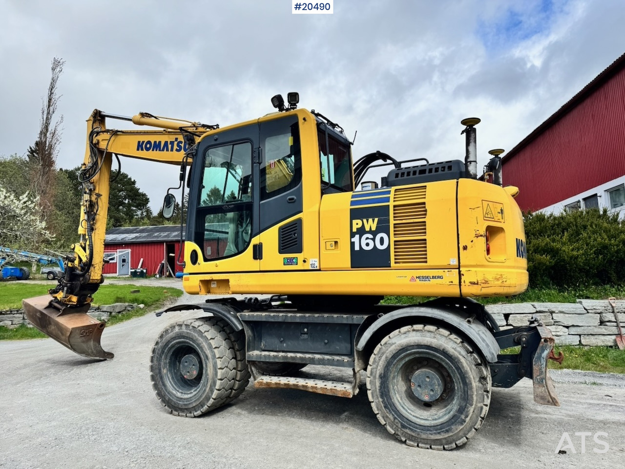 Komatsu PW160-8 - Rataslaadur: pilt 3 Komatsu PW160-8 - Rataslaadur: pilt 3
