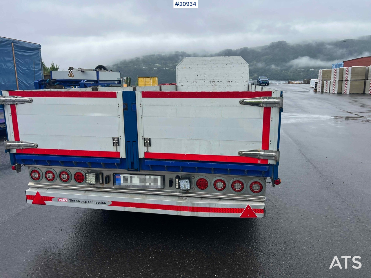 Konar 3 akslet plankjerre - Platvormhaagis/ Madelhaagis: pilt 5 Konar 3 akslet plankjerre - Platvormhaagis/ Madelhaagis: pilt 5