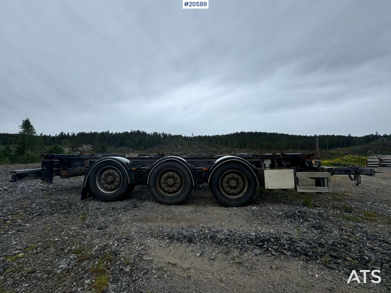 Konar Containerkjerre - Konteinerveduk/ Tõstuk järelhaagis: pilt 4 Konar Containerkjerre - Konteinerveduk/ Tõstuk järelhaagis: pilt 4