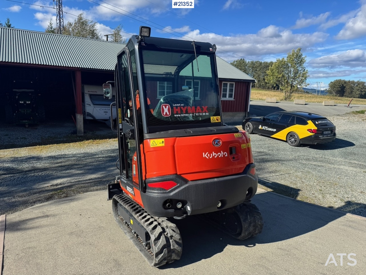 Kubota KX027-4 - Miniekskavaator: pilt 4 Kubota KX027-4 - Miniekskavaator: pilt 4