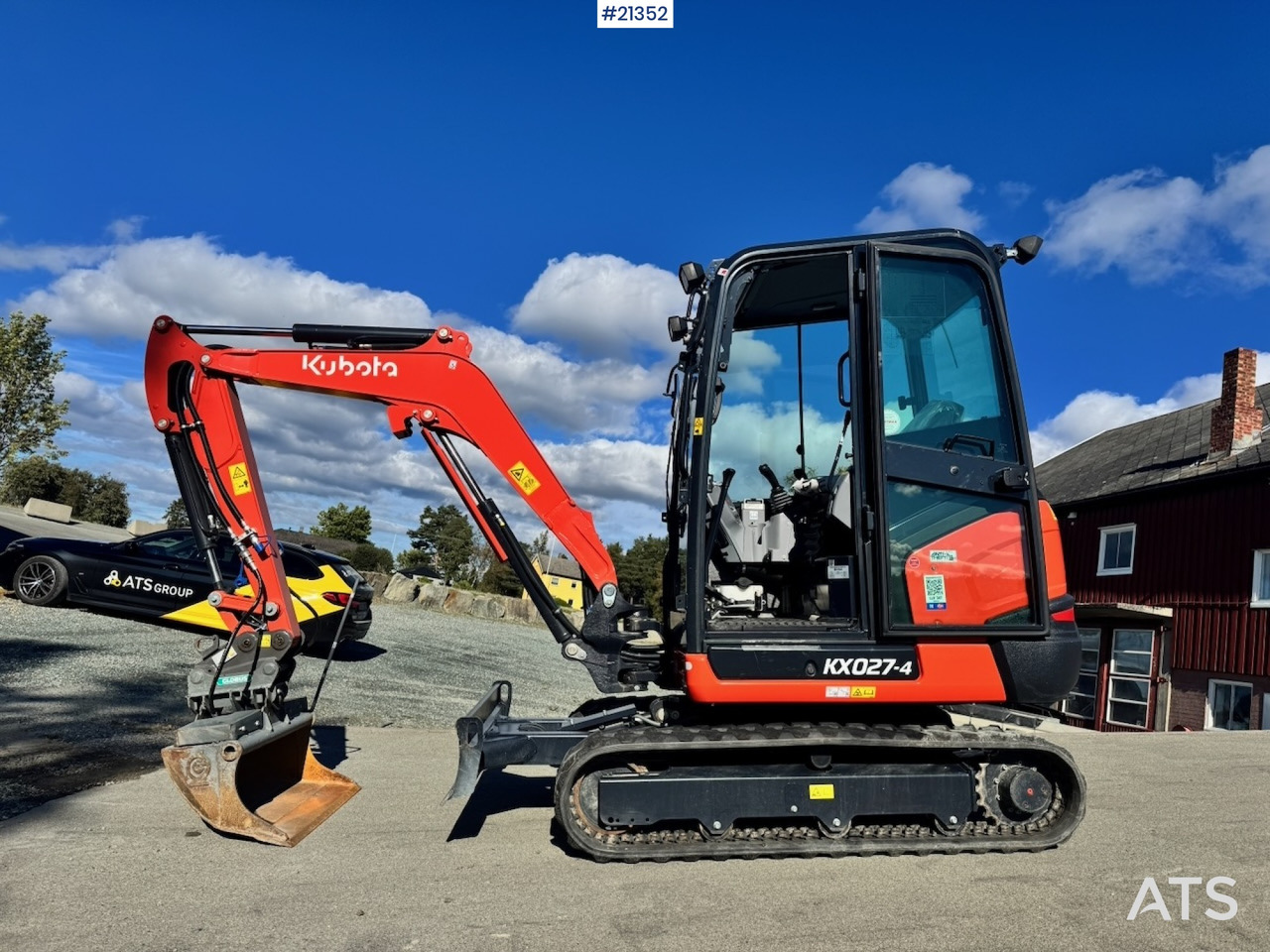 Kubota KX027-4 - Miniekskavaator: pilt 1 Kubota KX027-4 - Miniekskavaator: pilt 1