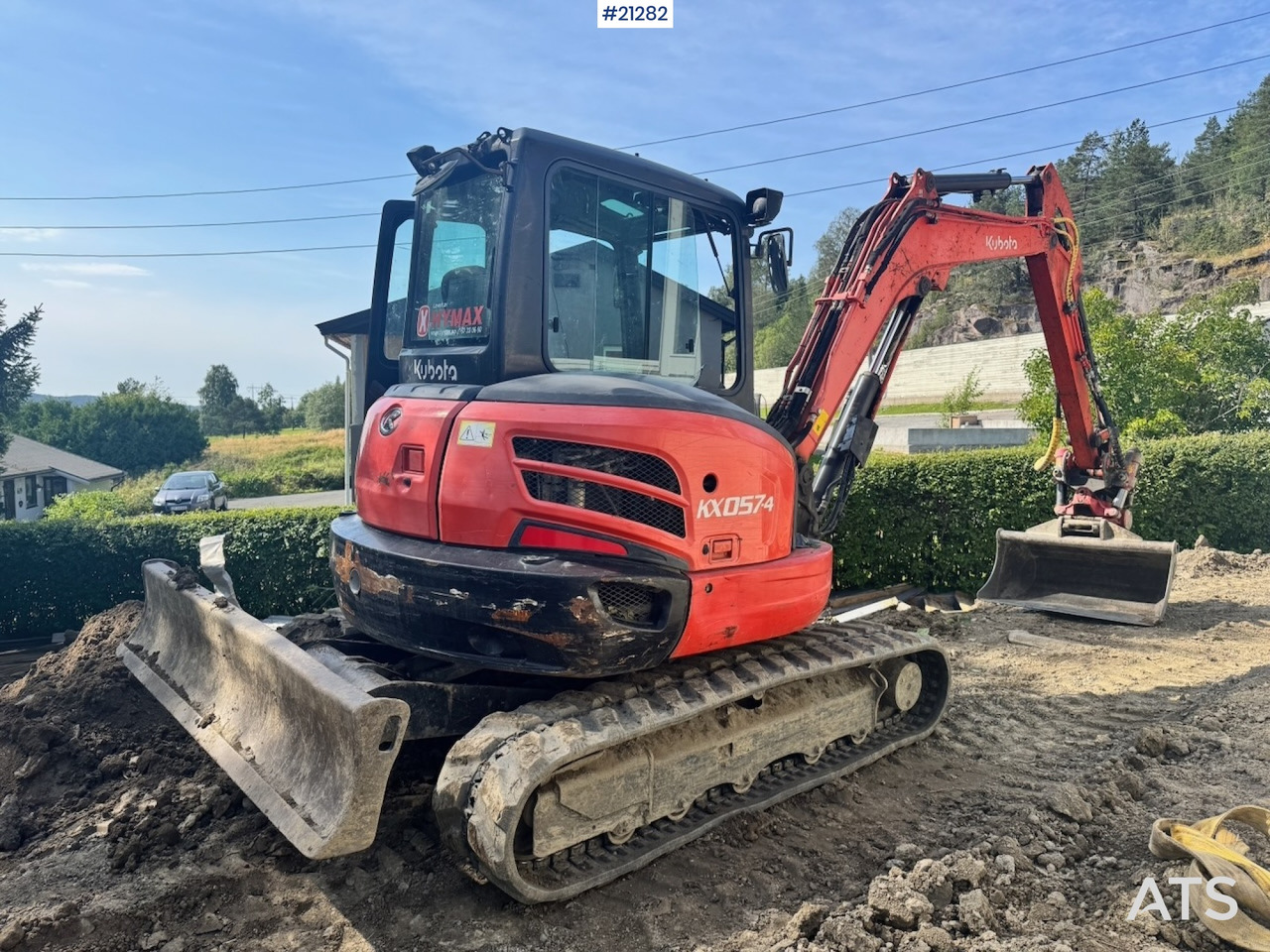 Kubota KX057-4 - Lintekskavaator: pilt 3 Kubota KX057-4 - Lintekskavaator: pilt 3
