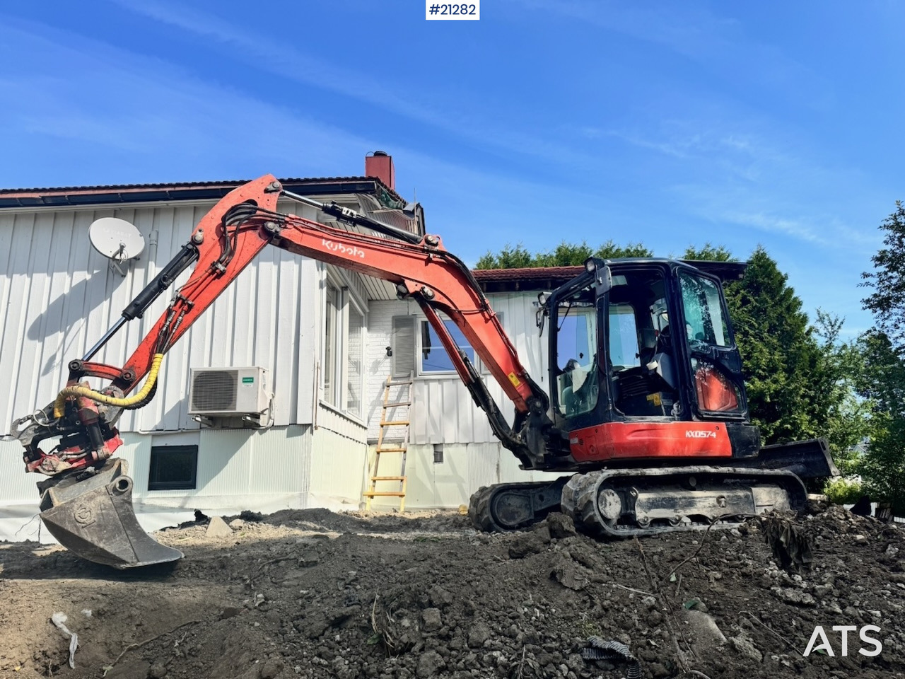 Kubota KX057-4 - Lintekskavaator: pilt 1 Kubota KX057-4 - Lintekskavaator: pilt 1