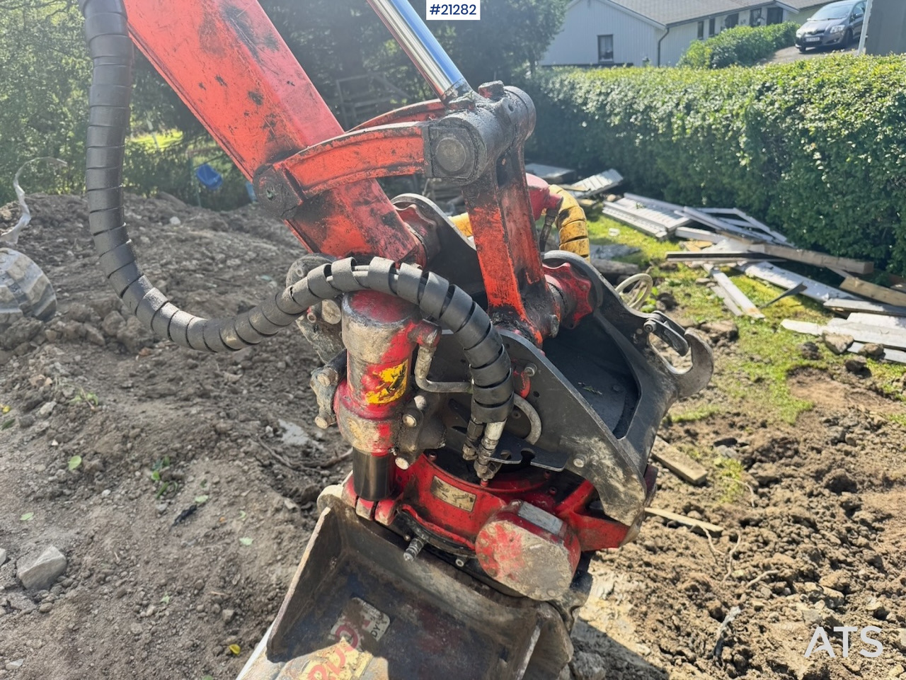 Lintekskavaator Kubota KX057-4: pilt 23