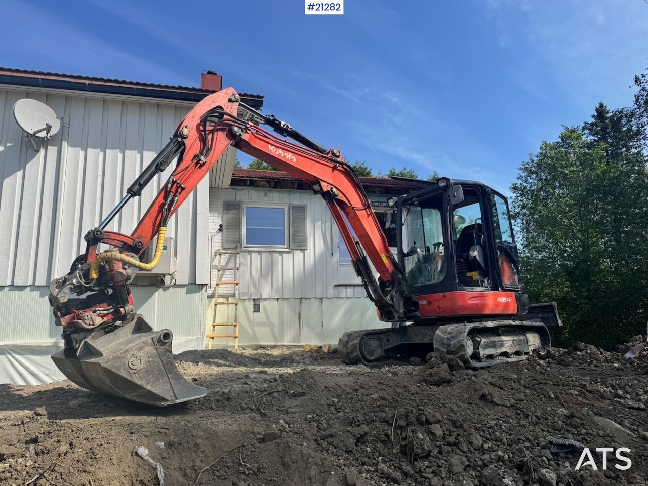 Kubota KX057-4 - Lintekskavaator: pilt 2 Kubota KX057-4 - Lintekskavaator: pilt 2
