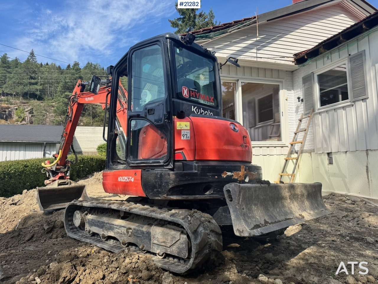 Kubota KX057-4 - Lintekskavaator: pilt 5 Kubota KX057-4 - Lintekskavaator: pilt 5