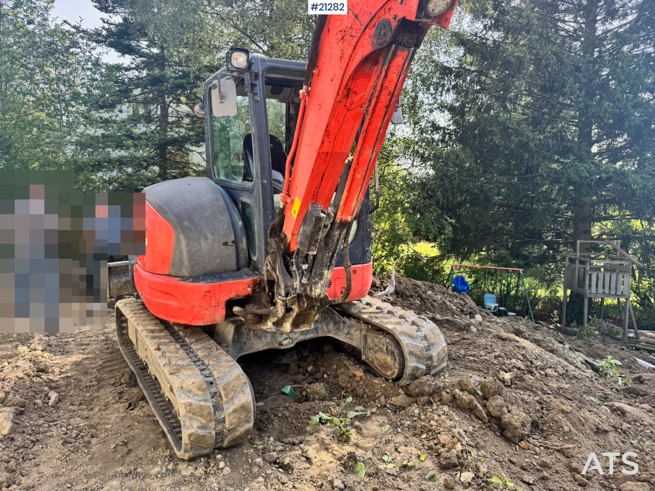 Lintekskavaator Kubota KX057-4: pilt 9