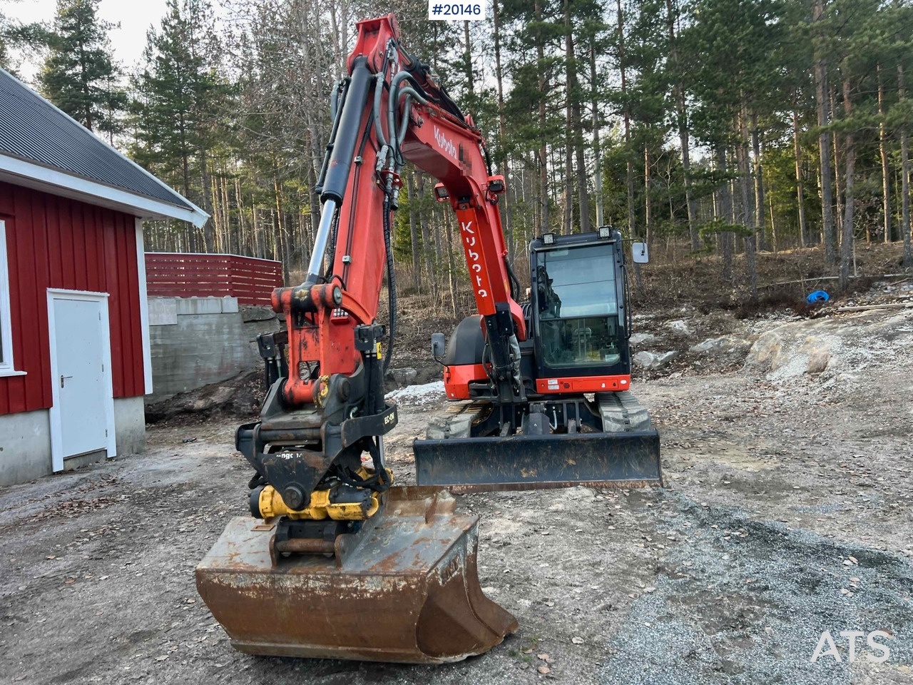 Kubota KX080-4 - Ekskavaator: pilt 4 Kubota KX080-4 - Ekskavaator: pilt 4