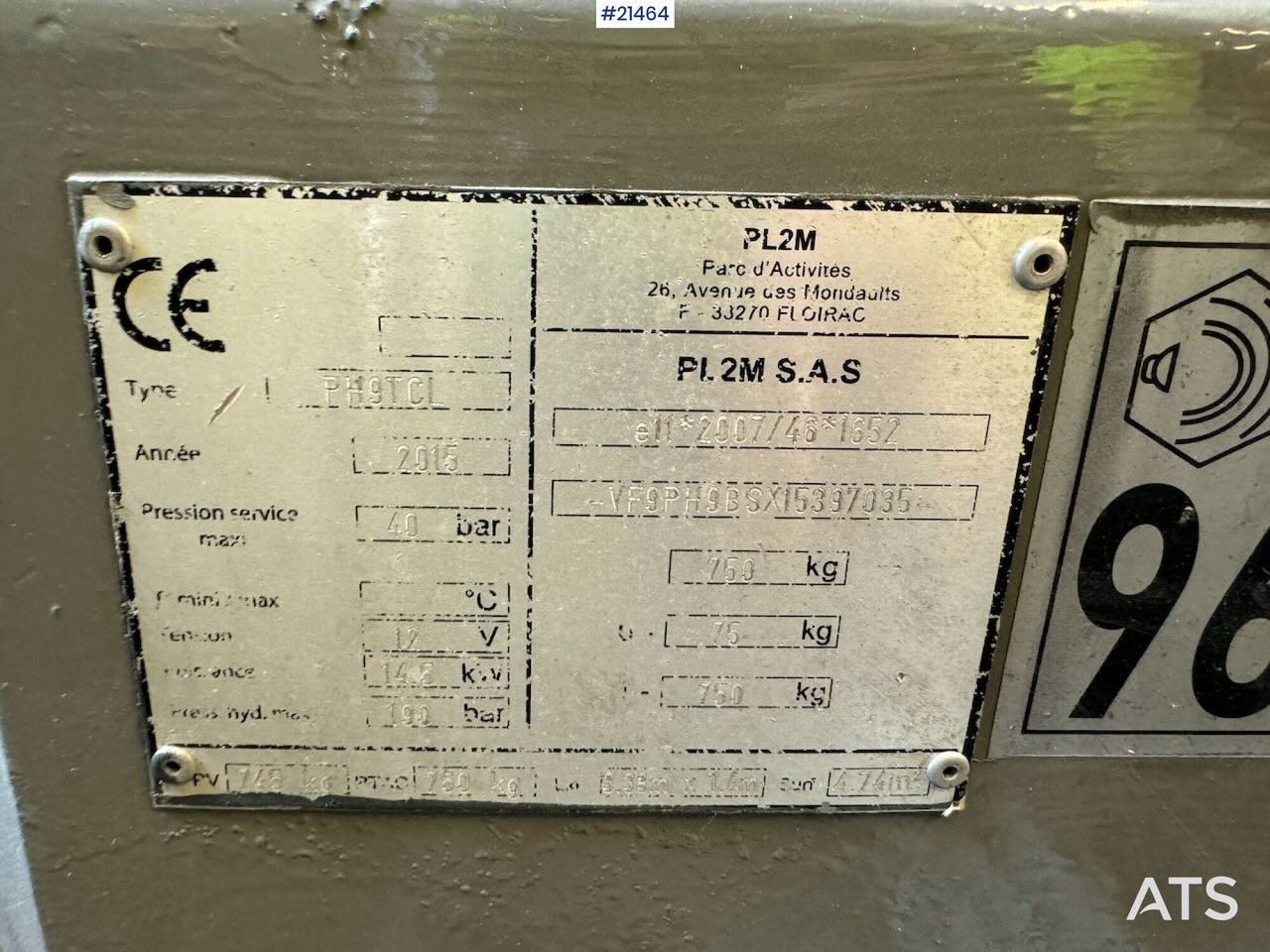 Lancy PH9TCL Gysepumpe - Statsionaarne betoonipump: pilt 4 Lancy PH9TCL Gysepumpe - Statsionaarne betoonipump: pilt 4