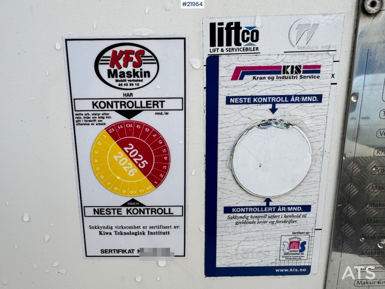 Veoautolt tõusev platvorm MAN 2010 MAN TGM 15.250 Liftbil m/ 18 m Arbeidshøyde. 132 000 km!: pilt 29 Veoautolt tõusev platvorm MAN 2010 MAN TGM 15.250 Liftbil m/ 18 m Arbeidshøyde. 132 000 km!: pilt 29