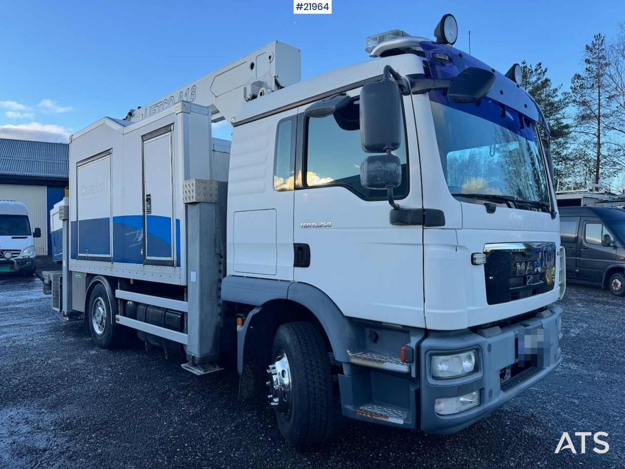 Veoautolt tõusev platvorm MAN 2010 MAN TGM 15.250 Liftbil m/ 18 m Arbeidshøyde. 132 000 km!: pilt 6 Veoautolt tõusev platvorm MAN 2010 MAN TGM 15.250 Liftbil m/ 18 m Arbeidshøyde. 132 000 km!: pilt 6