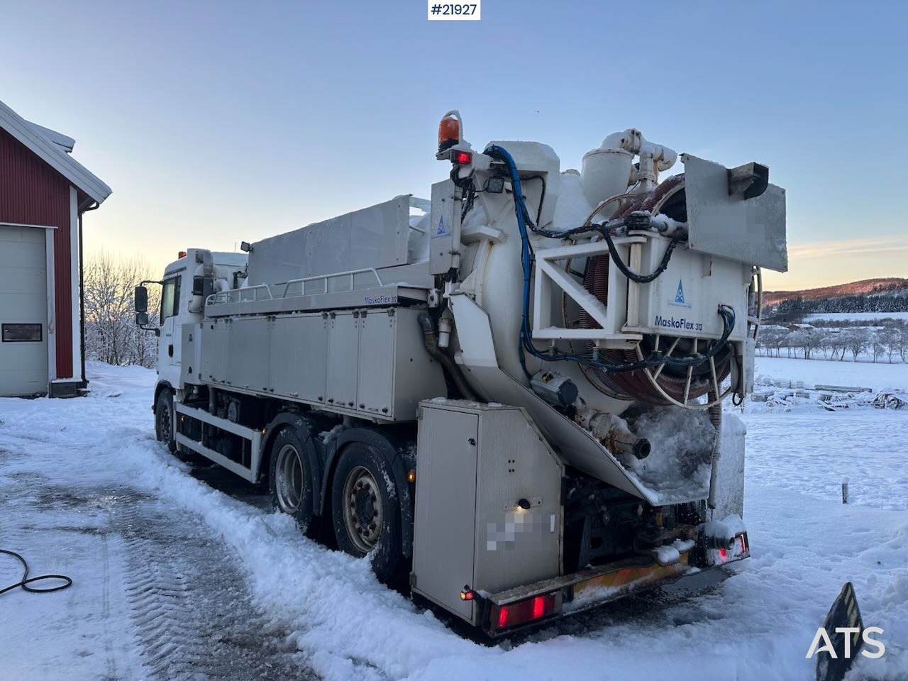 MAN TGA 26.430 6x2 sug-/spylebil m/ Maskoflex påbygg. SE VIDEO. - Vaakumveok: pilt 4 MAN TGA 26.430 6x2 sug-/spylebil m/ Maskoflex påbygg. SE VIDEO. - Vaakumveok: pilt 4