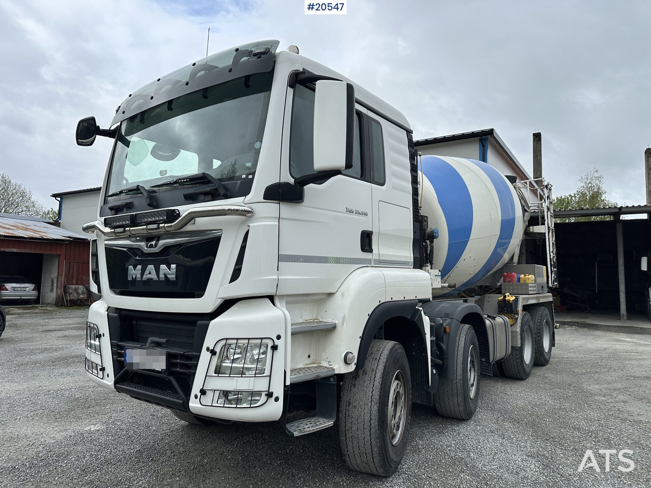 MAN TGS 35.510 8x4 betongbil med 9 meter hydr. renne (gullavtale) - Autobetoonisegisti: pilt 2 MAN TGS 35.510 8x4 betongbil med 9 meter hydr. renne (gullavtale) - Autobetoonisegisti: pilt 2