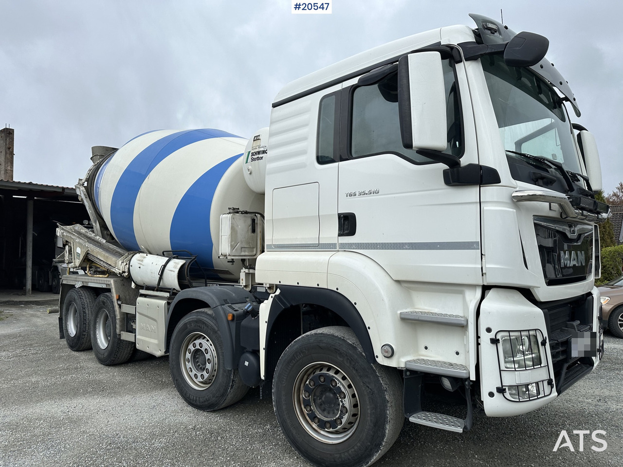 MAN TGS 35.510 8x4 betongbil med 9 meter hydr. renne (gullavtale) - Autobetoonisegisti: pilt 4 MAN TGS 35.510 8x4 betongbil med 9 meter hydr. renne (gullavtale) - Autobetoonisegisti: pilt 4
