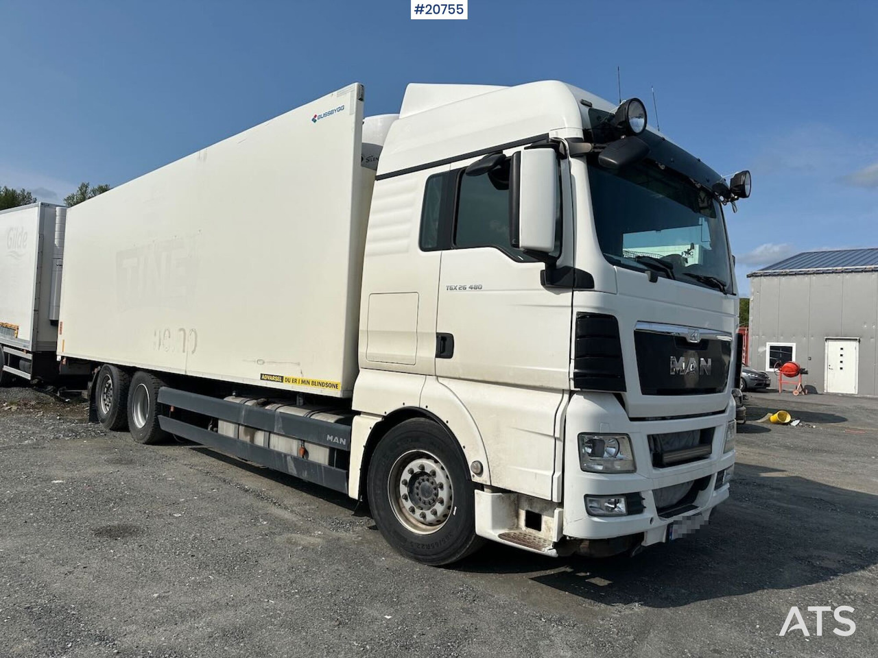 MAN TGX 26.480 - Kasti veoauto: pilt 1 MAN TGX 26.480 - Kasti veoauto: pilt 1