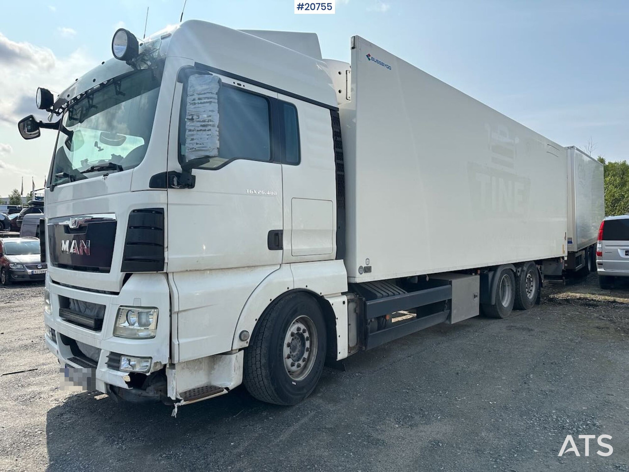 MAN TGX 26.480 - Kasti veoauto: pilt 2 MAN TGX 26.480 - Kasti veoauto: pilt 2