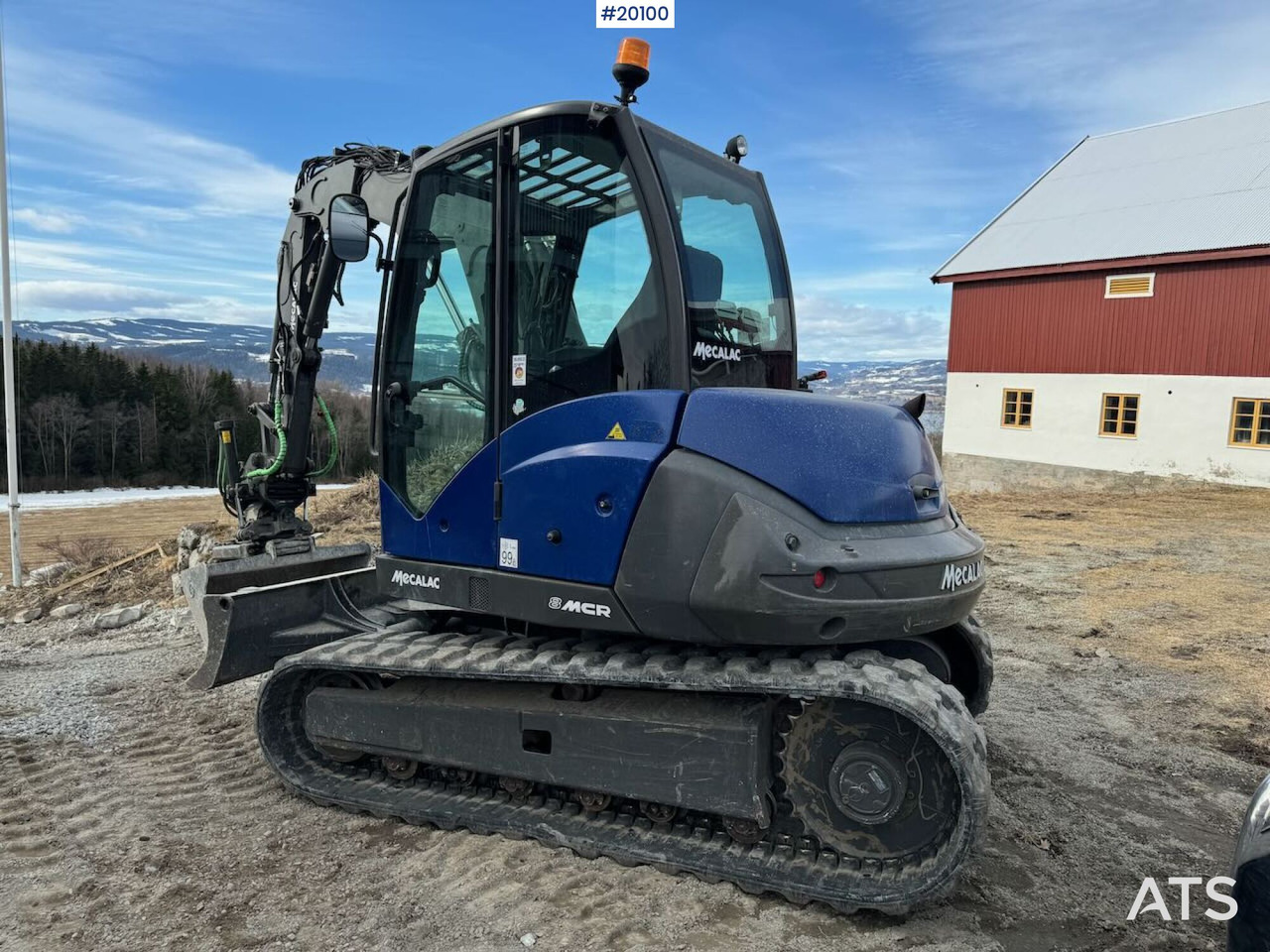 Mecalac 8 MCR-T4 - Miniekskavaator: pilt 3 Mecalac 8 MCR-T4 - Miniekskavaator: pilt 3