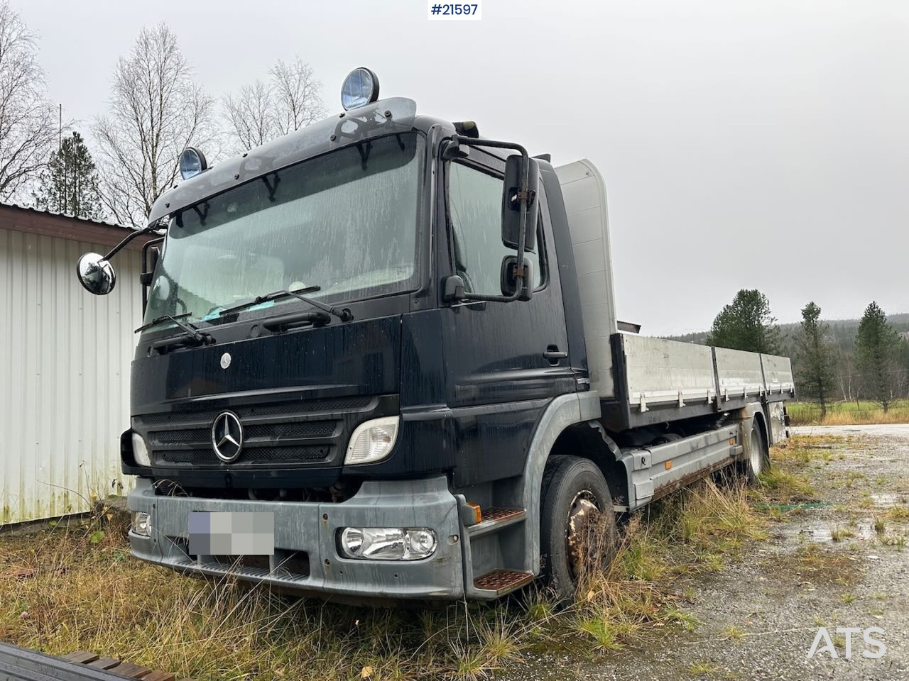 Mercedes 1524 L planbil m/ ny kompressor og vinterdekk. Ikke EU godkjent. - Madelveok/ Platvormveok: pilt 1 Mercedes 1524 L planbil m/ ny kompressor og vinterdekk. Ikke EU godkjent. - Madelveok/ Platvormveok: pilt 1