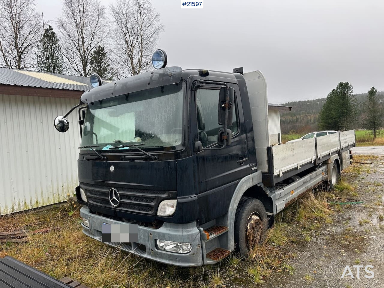 Mercedes 1524 L planbil m/ ny kompressor og vinterdekk. Ikke EU godkjent. - Madelveok/ Platvormveok: pilt 2 Mercedes 1524 L planbil m/ ny kompressor og vinterdekk. Ikke EU godkjent. - Madelveok/ Platvormveok: pilt 2