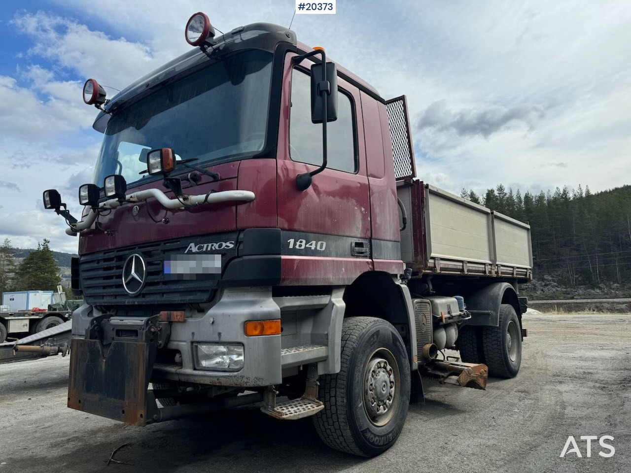 Mercedes Actros 1840 - Kallurauto: pilt 3 Mercedes Actros 1840 - Kallurauto: pilt 3
