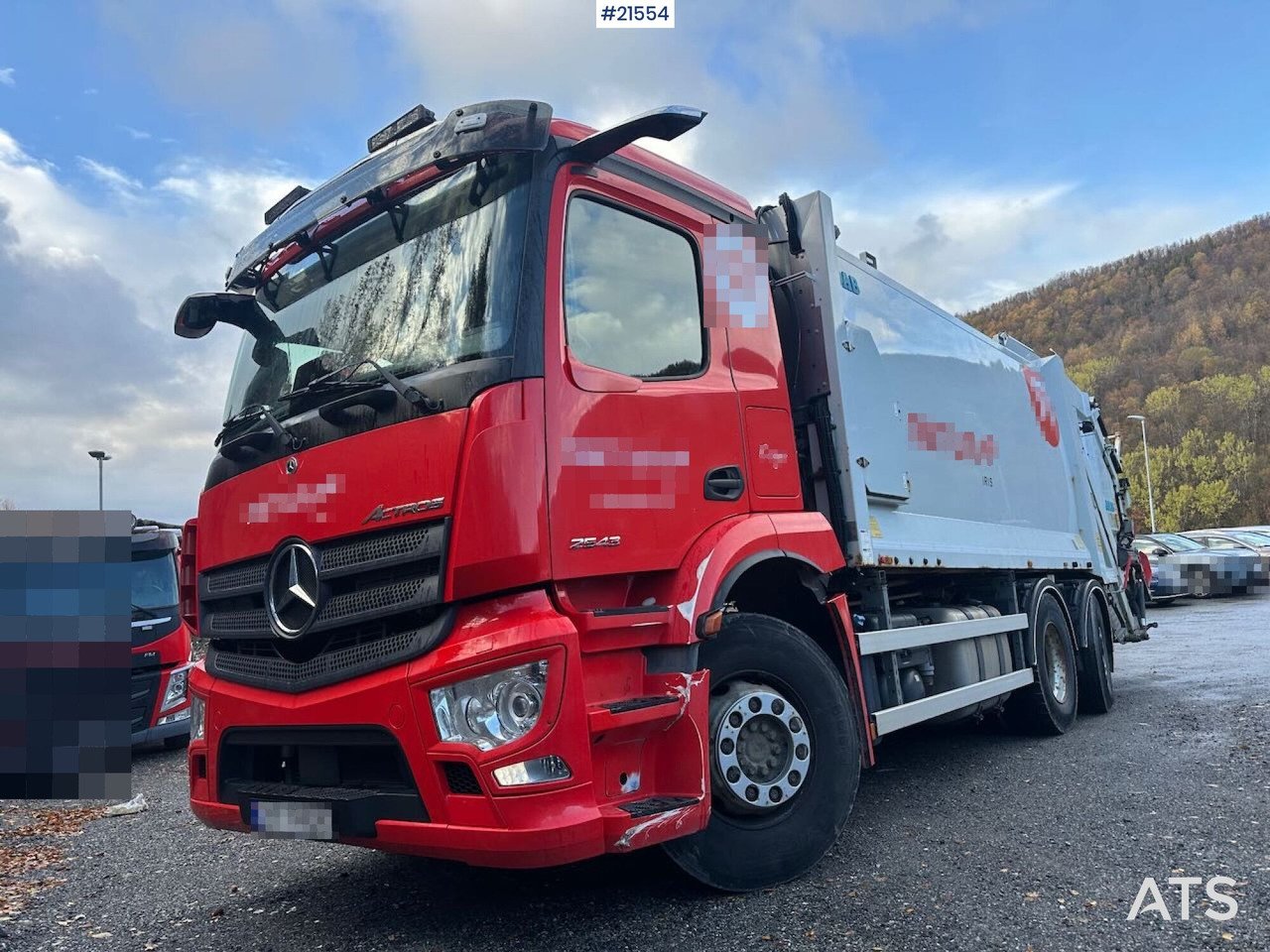 Mercedes Actros 2543 6x2 2 – kammers komprimatorbil m/ 2020 JOAB Anaconda twin påbygg - Prügiauto: pilt 3 Mercedes Actros 2543 6x2 2 – kammers komprimatorbil m/ 2020 JOAB Anaconda twin påbygg - Prügiauto: pilt 3