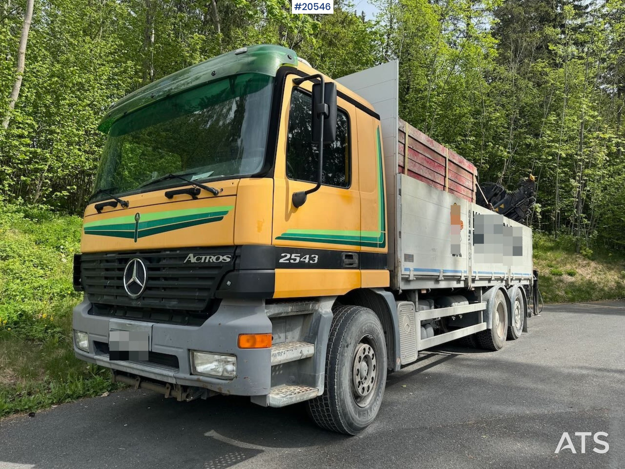 Mercedes Actros 2543 - Madelveok/ Platvormveok: pilt 1 Mercedes Actros 2543 - Madelveok/ Platvormveok: pilt 1