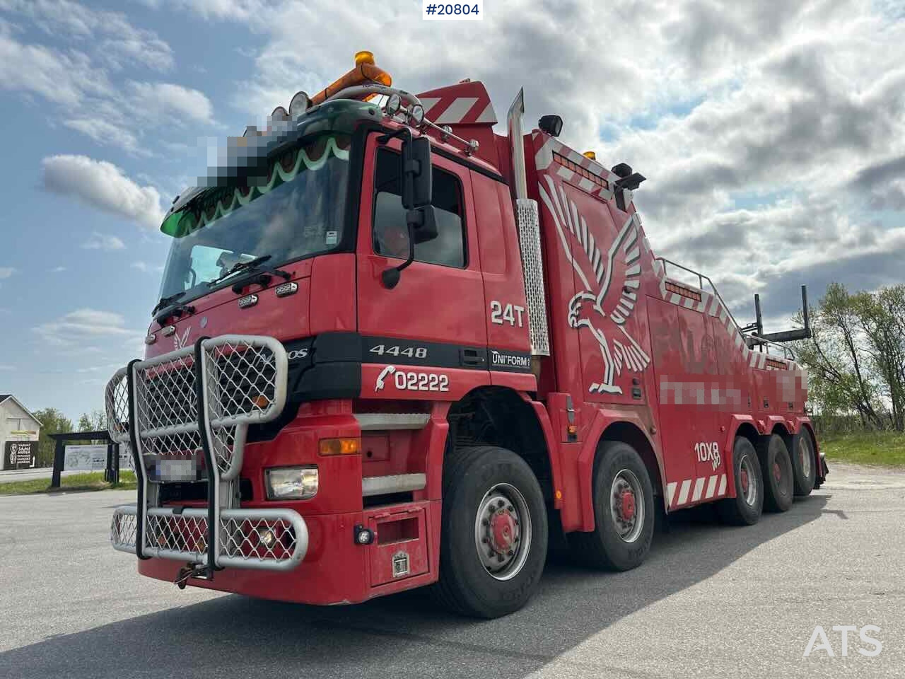 Mercedes Actros 4448 - Puksiirauto: pilt 1 Mercedes Actros 4448 - Puksiirauto: pilt 1