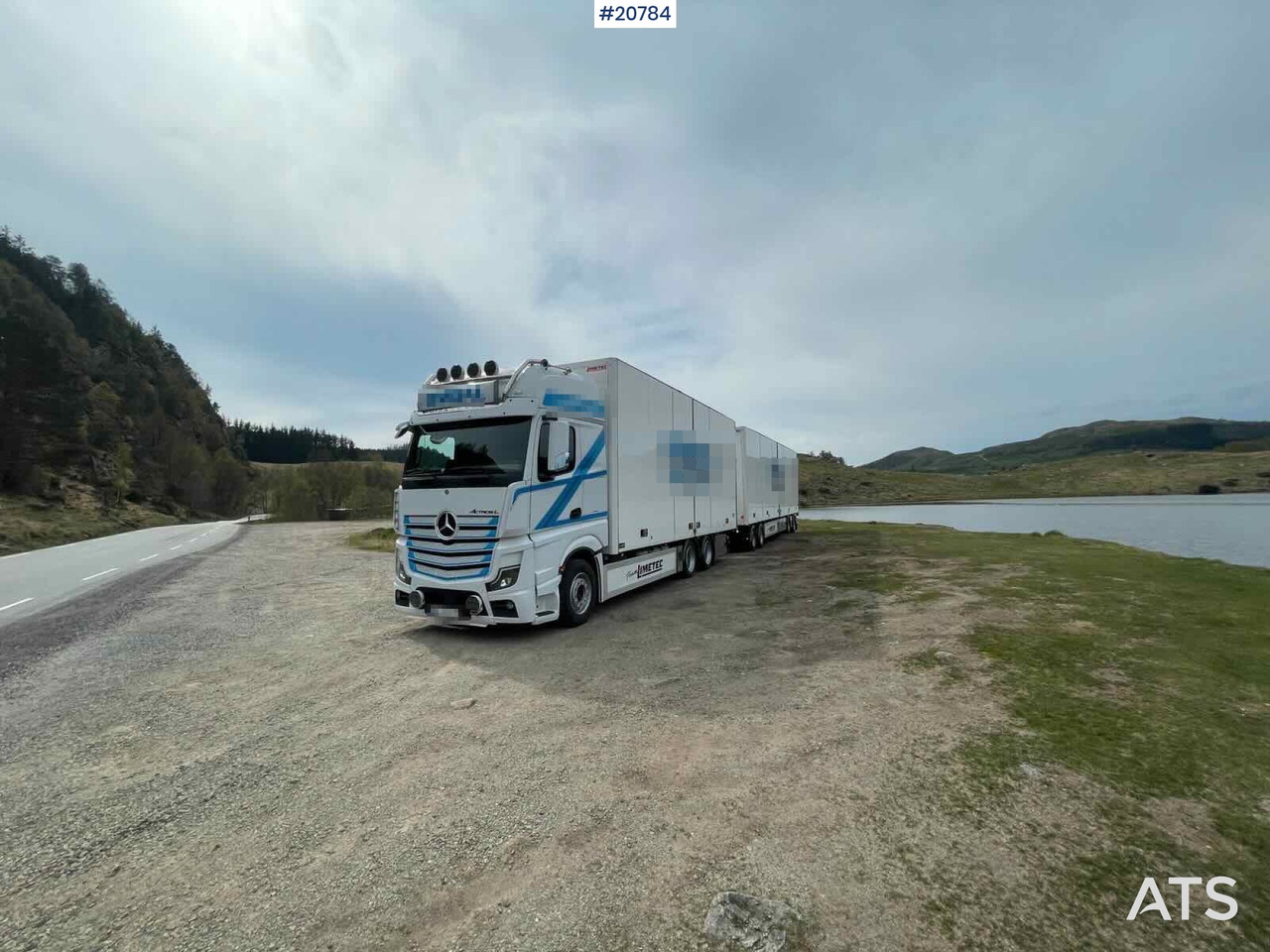 Kasti veoauto Mercedes Actros: pilt 6