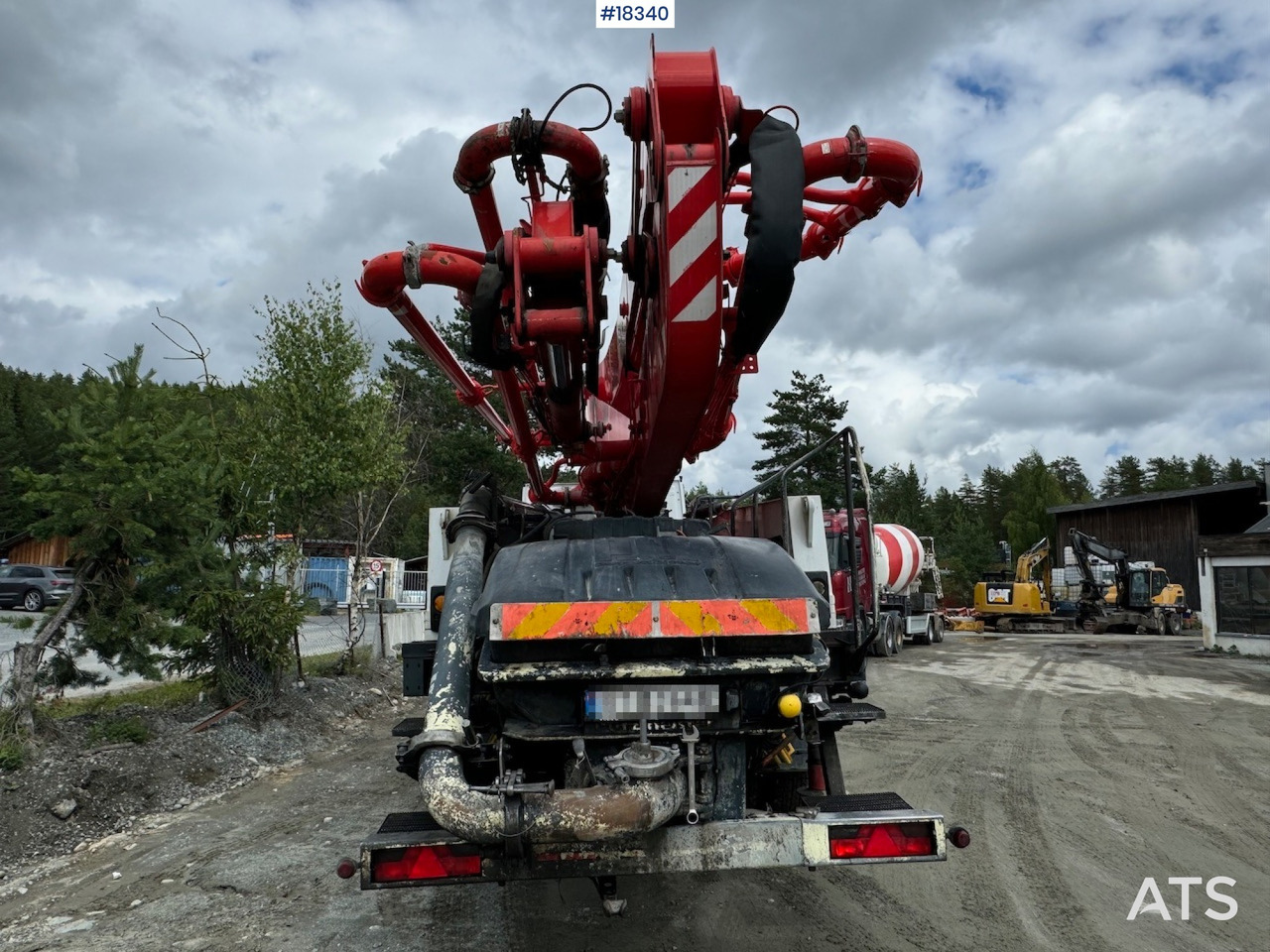 Mercedes Arocs - Betoonipump: pilt 4 Mercedes Arocs - Betoonipump: pilt 4