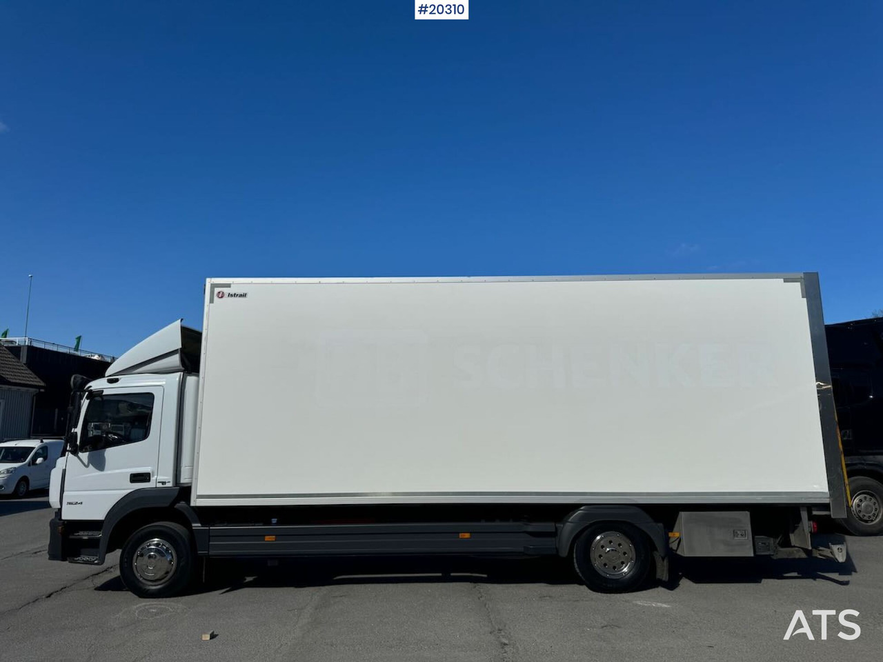 Mercedes Atego 1524 - Kasti veoauto: pilt 3 Mercedes Atego 1524 - Kasti veoauto: pilt 3
