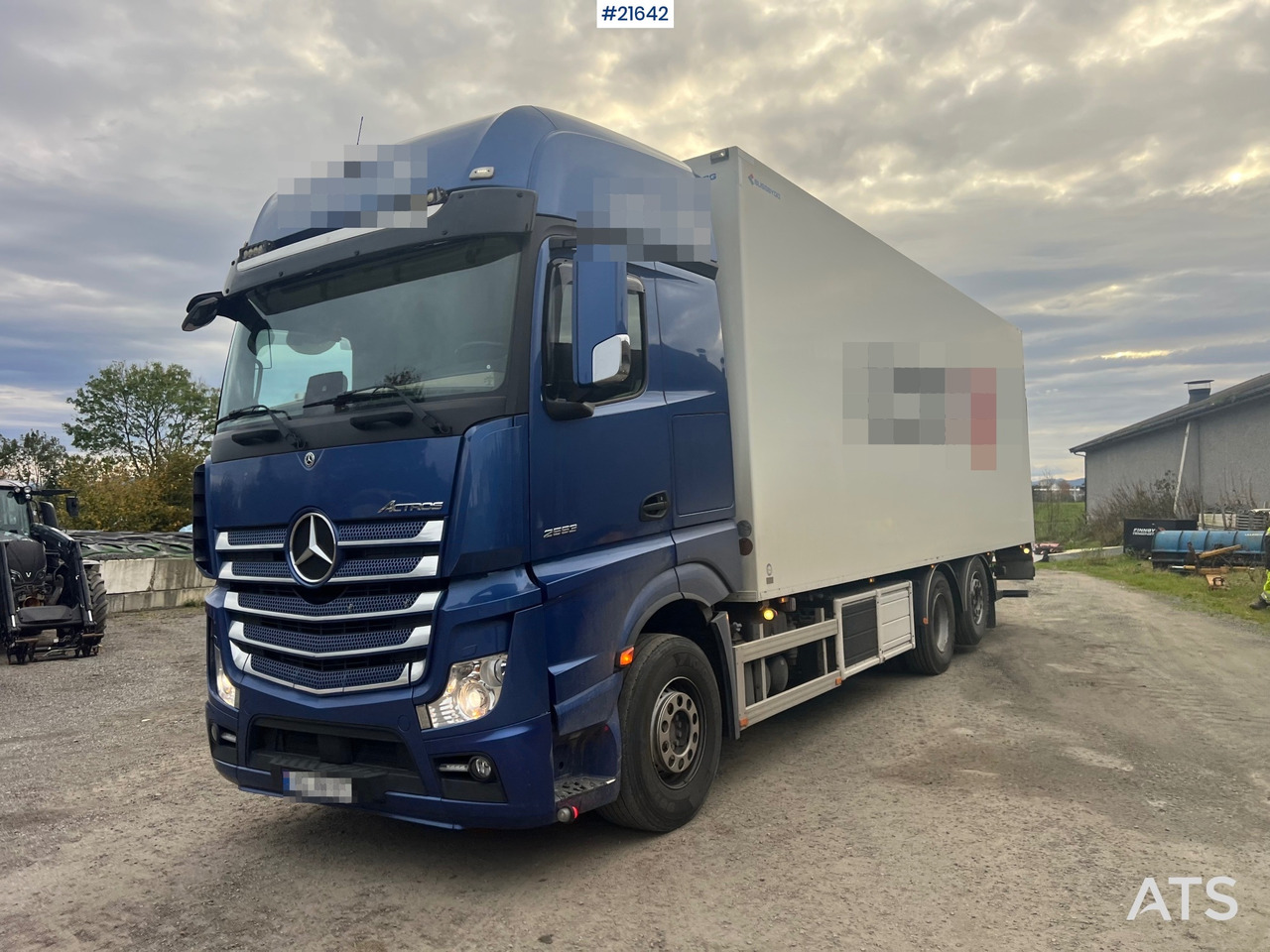 Mercedes-Benz Actrox 6x2 skapbil m/ kjøl/frys aggregat - Kasti veoauto: pilt 2 Mercedes-Benz Actrox 6x2 skapbil m/ kjøl/frys aggregat - Kasti veoauto: pilt 2