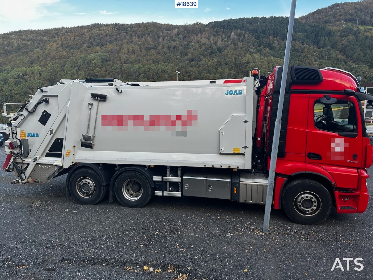 Mercedes actros 2543L - Prügiauto: pilt 3 Mercedes actros 2543L - Prügiauto: pilt 3