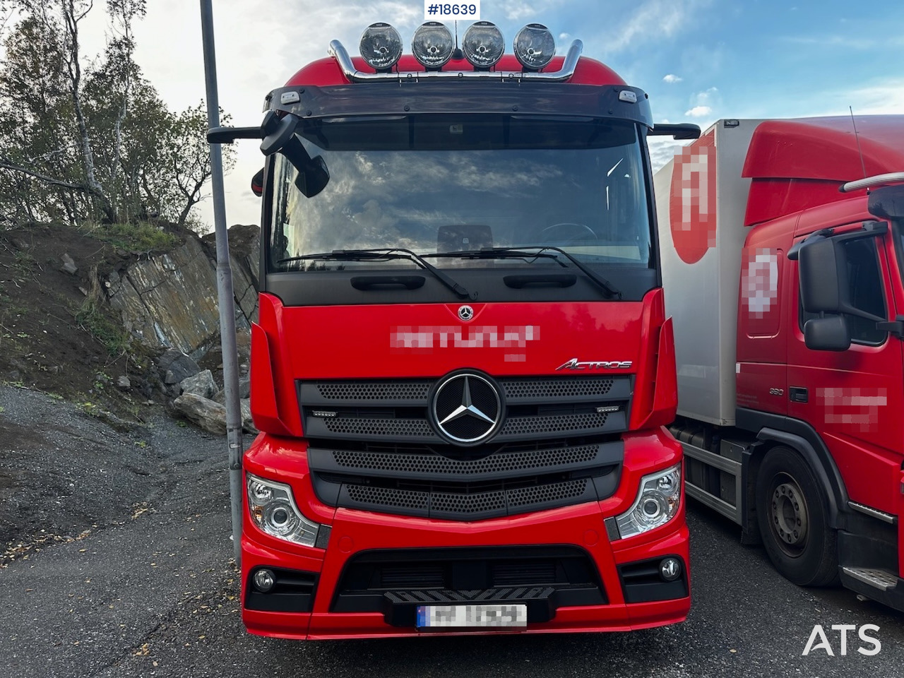 Mercedes actros 2543L - Prügiauto: pilt 2 Mercedes actros 2543L - Prügiauto: pilt 2