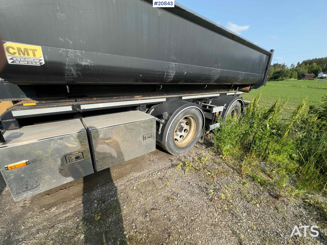 NOR SLEP 2 akslet krokhenger med tipp - Multilift/ Liftdumper haagis: pilt 3 NOR SLEP 2 akslet krokhenger med tipp - Multilift/ Liftdumper haagis: pilt 3