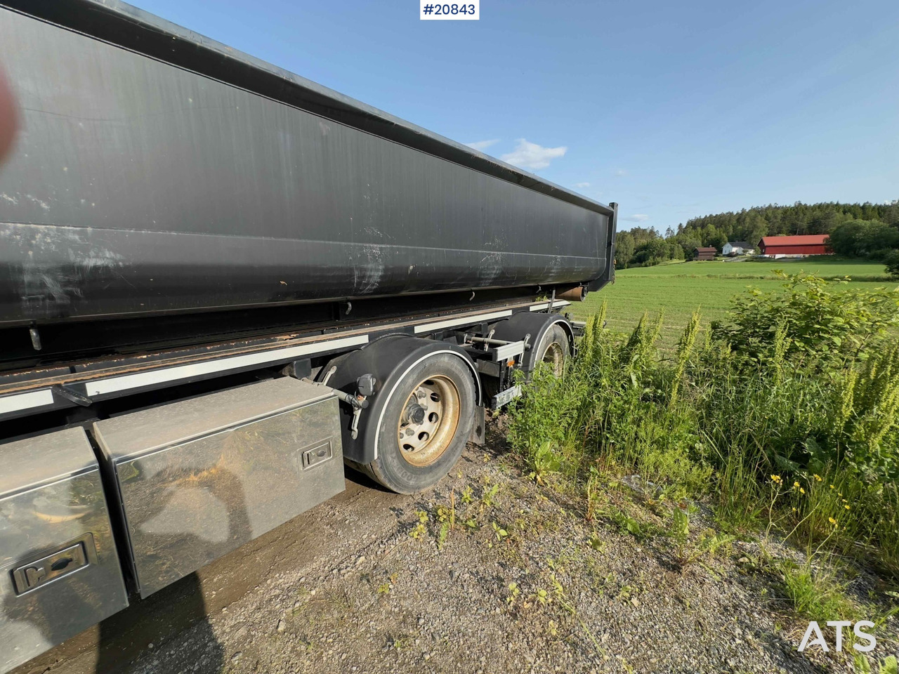 NOR SLEP 2 akslet krokhenger med tipp - Multilift/ Liftdumper haagis: pilt 4 NOR SLEP 2 akslet krokhenger med tipp - Multilift/ Liftdumper haagis: pilt 4