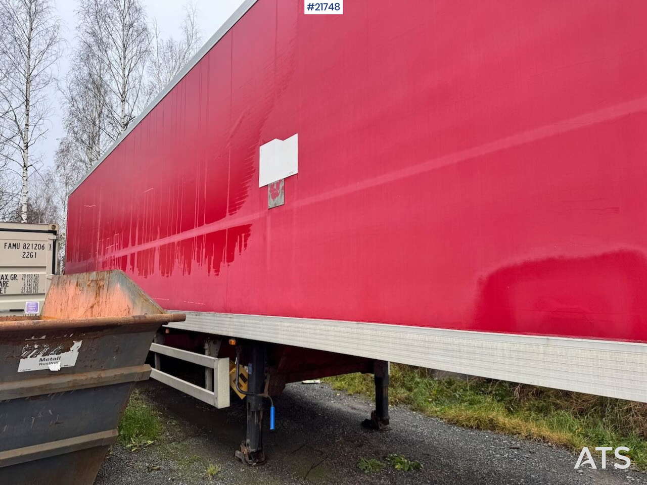 Narko Skapsemi m/ full sideåpning - Furgoonpoolhaagis: pilt 3 Narko Skapsemi m/ full sideåpning - Furgoonpoolhaagis: pilt 3