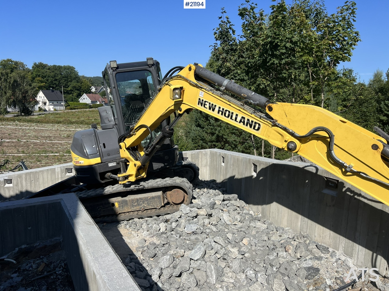 New Holland E55B - Lintekskavaator: pilt 5 New Holland E55B - Lintekskavaator: pilt 5