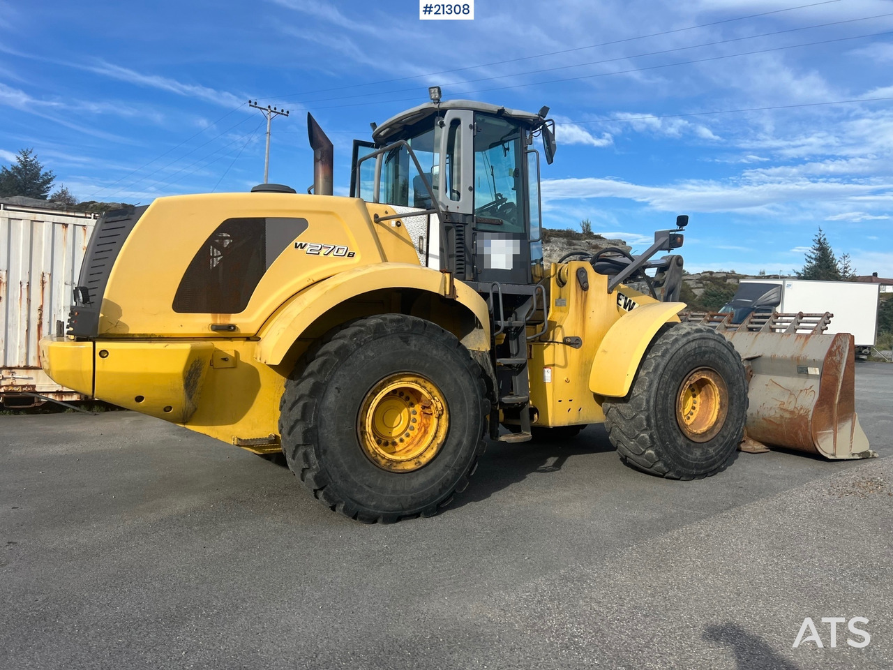 New Holland w270B - Rataslaadur: pilt 4 New Holland w270B - Rataslaadur: pilt 4