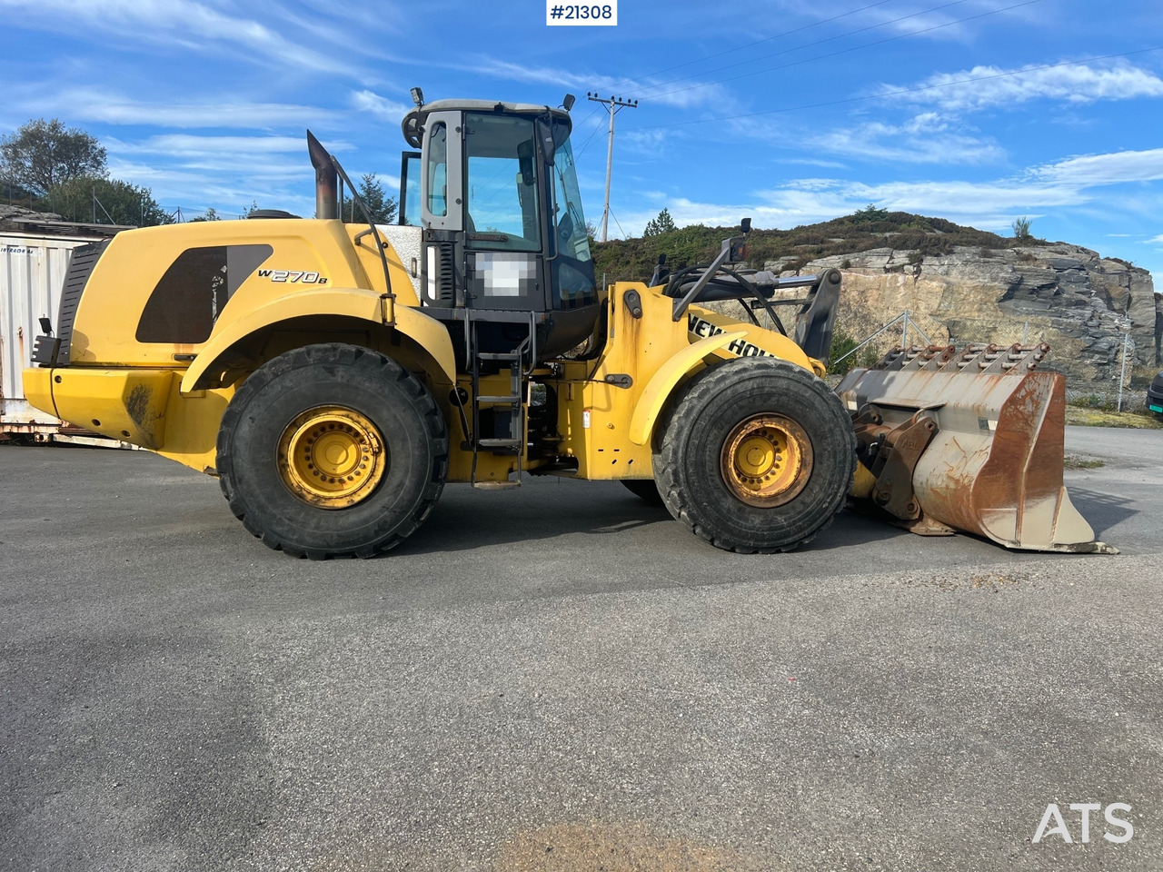 New Holland w270B - Rataslaadur: pilt 3 New Holland w270B - Rataslaadur: pilt 3