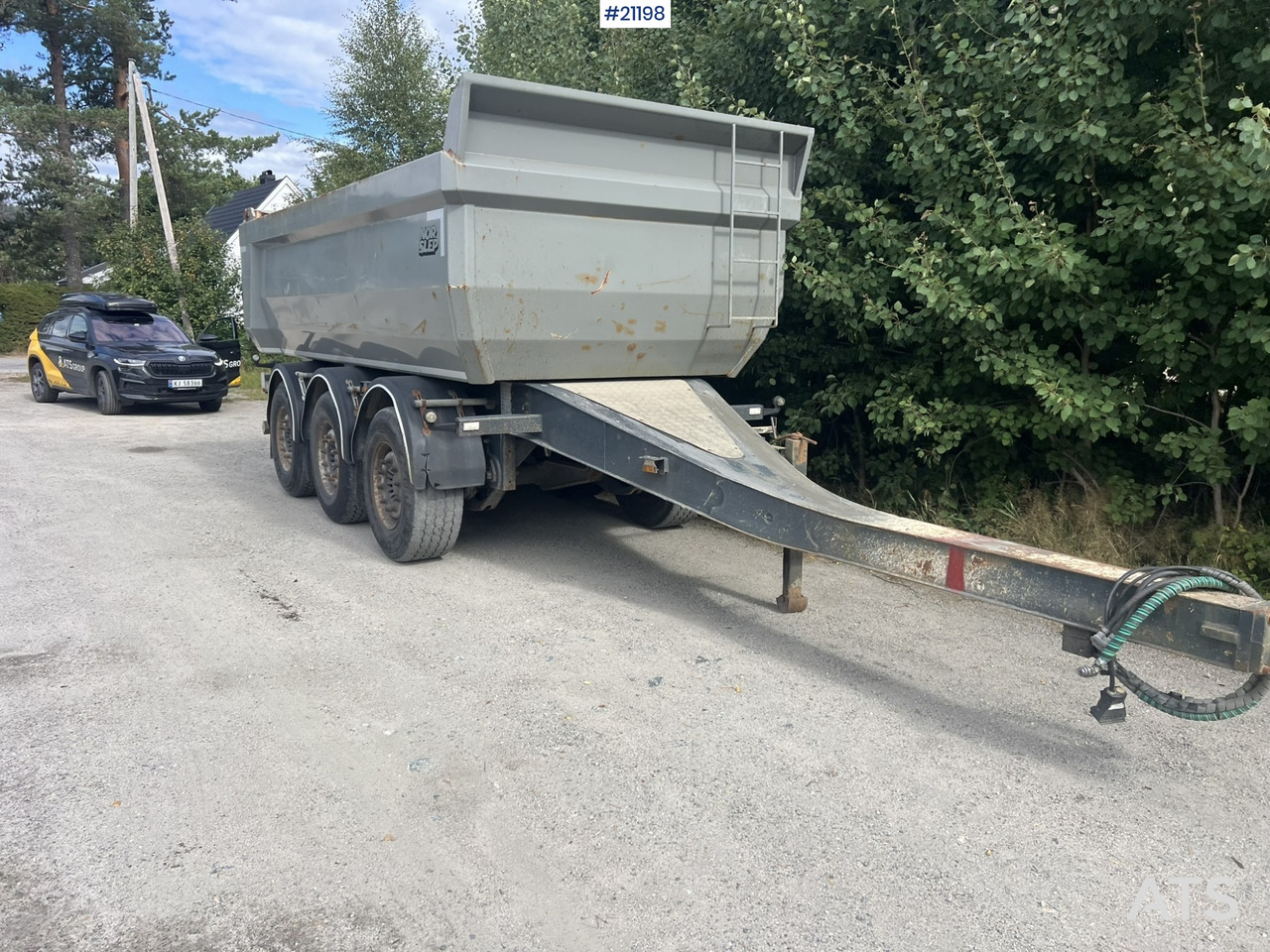 Norslep 3 akslet tipphenger - Kalluri järelhaagis: pilt 2 Norslep 3 akslet tipphenger - Kalluri järelhaagis: pilt 2