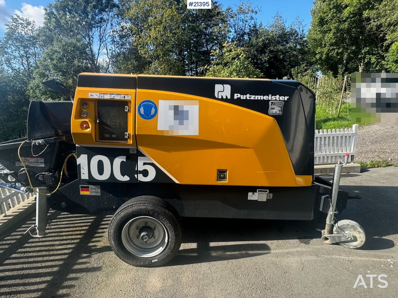 Putzmeister BSA 1005 D5 - Statsionaarne betoonipump: pilt 2 Putzmeister BSA 1005 D5 - Statsionaarne betoonipump: pilt 2