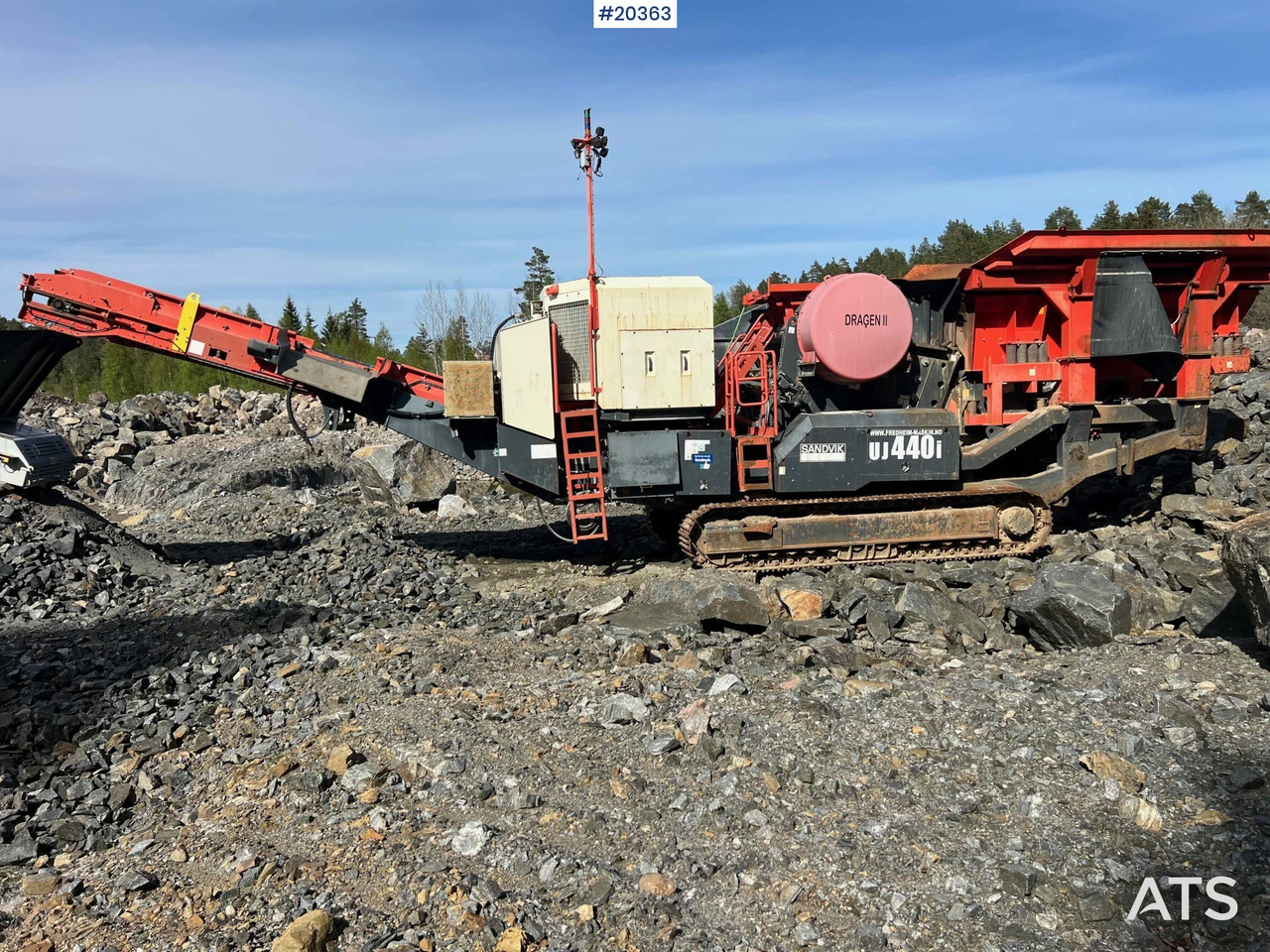 Sandvik UJ440I - Lõuapurustaja: pilt 5 Sandvik UJ440I - Lõuapurustaja: pilt 5