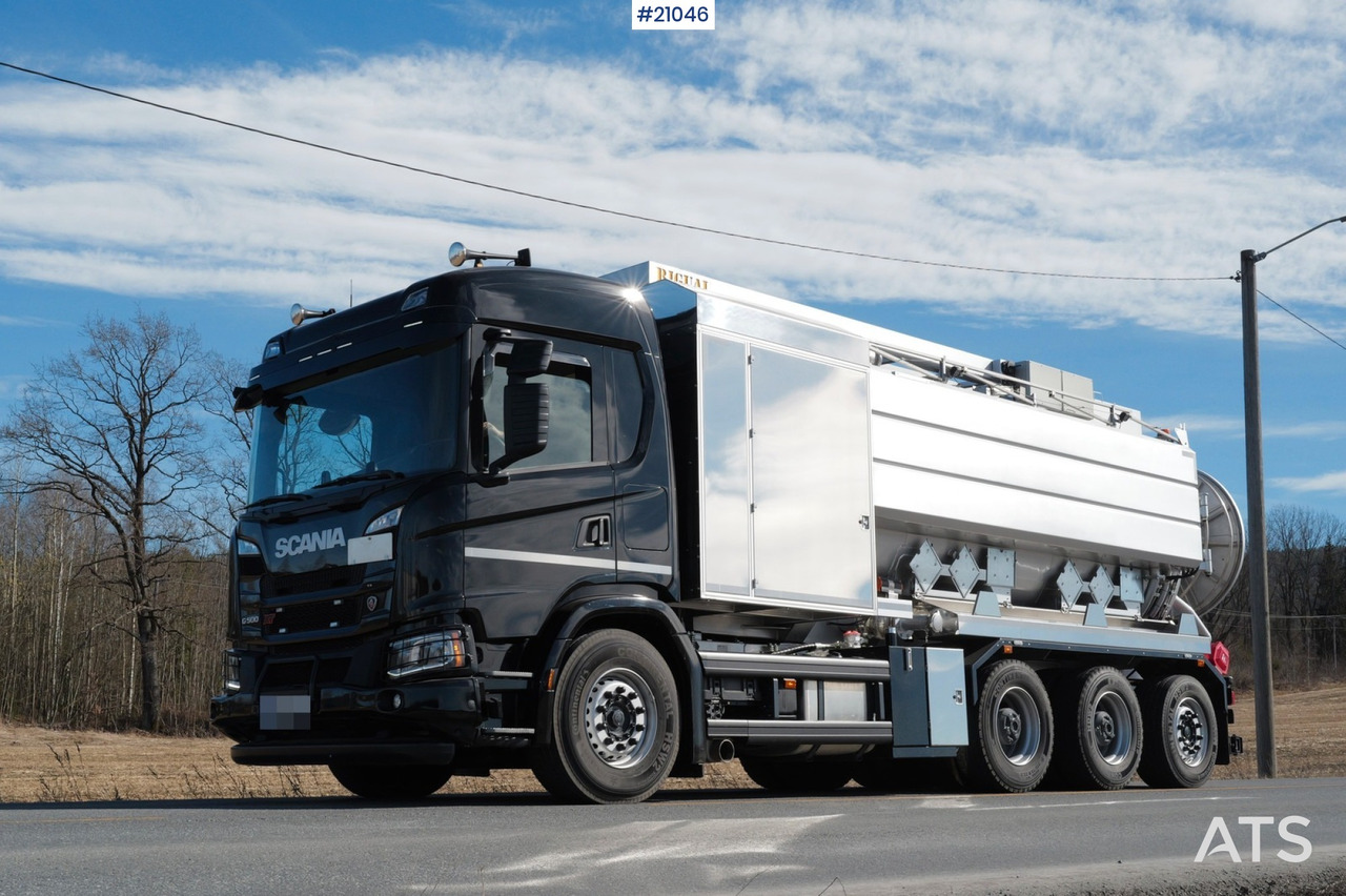 Scania G500 8x4 ADR Suge-Spylebil - Vaakumveok: pilt 1 Scania G500 8x4 ADR Suge-Spylebil - Vaakumveok: pilt 1